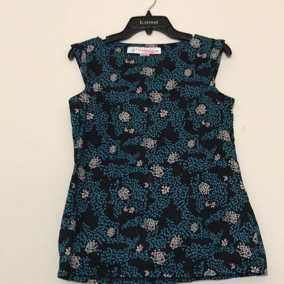 Margo Belle Designs 100%  Cotton Floral Top - Picture 3 of 8